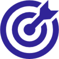 Bullseye with arrow illustration